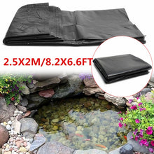 Load image into Gallery viewer, 13 Sizes Thicken Waterproof Liner film Fish Pond Liner Garden Pool Reinforced HDPE Heavy Duty Guaranty Landscaping Pool Pond
